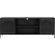 Aziza 72 inch Black Media Console & Cabinet